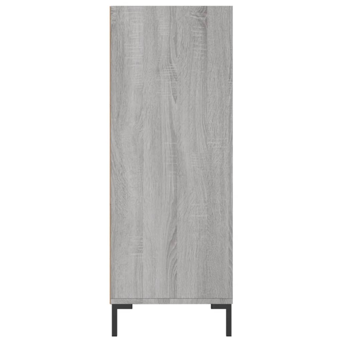 vidaXL Βιβλιοθήκη Γκρι Sonoma 69,5 x 32,5 x 90 εκ. από Επεξεργ. Ξύλο