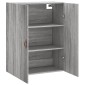vidaXL Ντουλάπι Τοίχου Γκρι Sonoma 69,5 x 34 x 90 εκ.