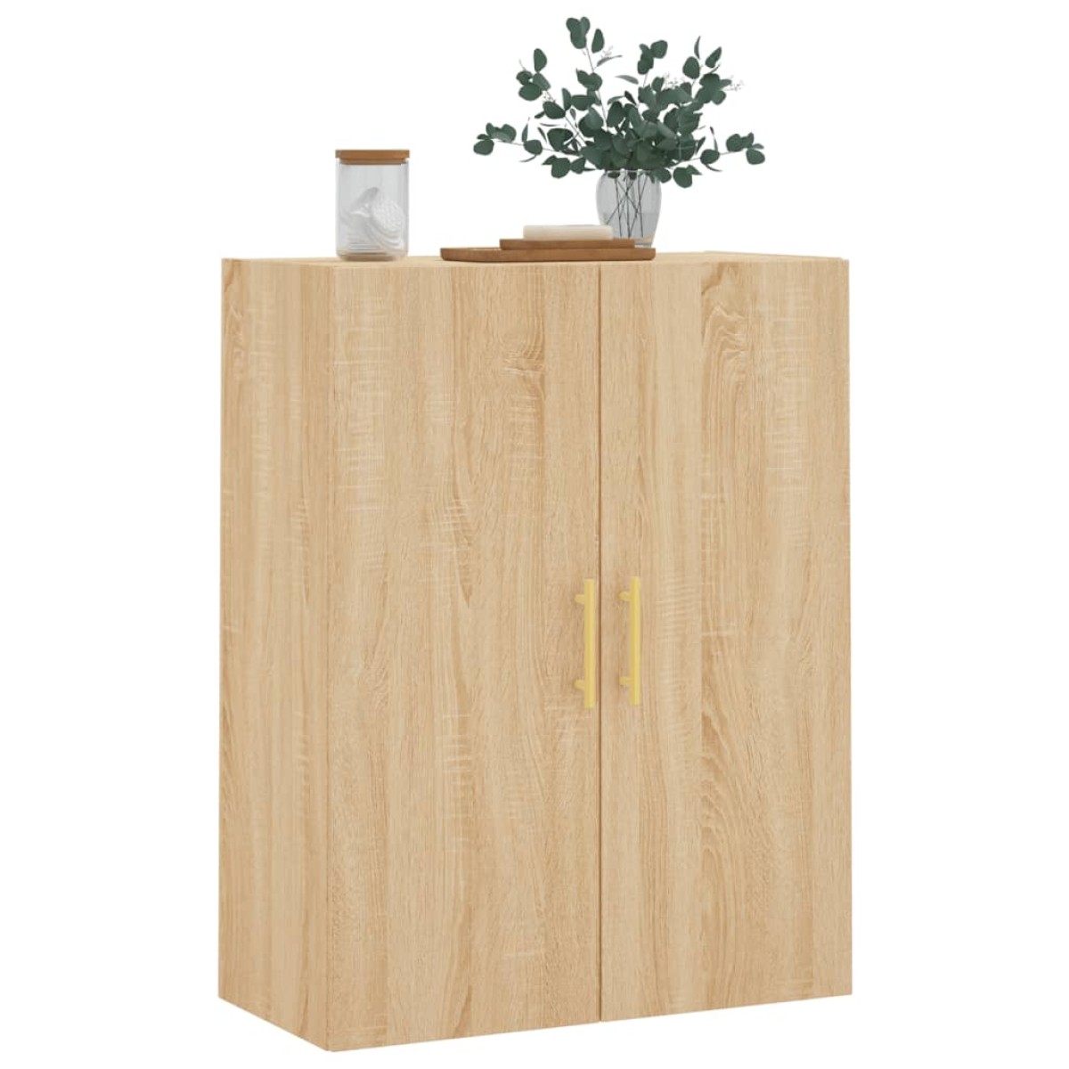 vidaXL Ντουλάπι Επιτοίχιο Sonoma Δρυς 69,5 x 34 x 90 εκ.
