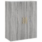 vidaXL Ντουλάπι Τοίχου Γκρι Sonoma 69,5 x 34 x 90 εκ.