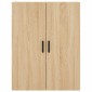 vidaXL Ντουλάπι Επιτοίχιο Sonoma Δρυς 69,5 x 34 x 90 εκ.