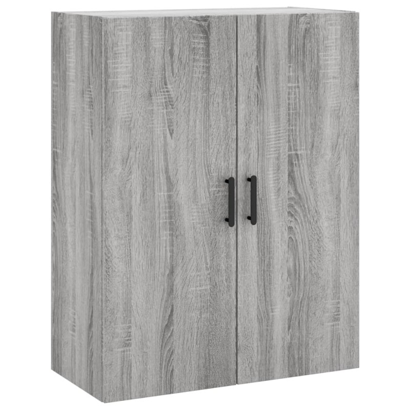 vidaXL Ντουλάπι Τοίχου Γκρι Sonoma 69,5 x 34 x 90 εκ.