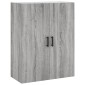vidaXL Ντουλάπι Τοίχου Γκρι Sonoma 69,5 x 34 x 90 εκ.