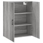 vidaXL Ντουλάπι Τοίχου Γκρι Sonoma 69,5 x 34 x 90 εκ.