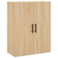vidaXL Ντουλάπι Επιτοίχιο Sonoma Δρυς 69,5 x 34 x 90 εκ.