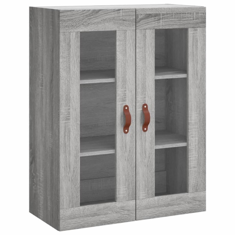 vidaXL Ντουλάπι Τοίχου Γκρι Sonoma 69,5 x 34 x 90 εκ.