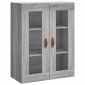 vidaXL Ντουλάπι Τοίχου Γκρι Sonoma 69,5 x 34 x 90 εκ.
