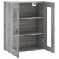 vidaXL Ντουλάπι Τοίχου Γκρι Sonoma 69,5 x 34 x 90 εκ.