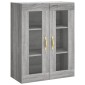 vidaXL Ντουλάπι Τοίχου Γκρι Sonoma 69,5 x 34 x 90 εκ.