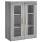 vidaXL Ντουλάπι Τοίχου Γκρι Sonoma 69,5 x 34 x 90 εκ.