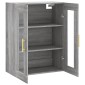 vidaXL Ντουλάπι Τοίχου Γκρι Sonoma 69,5 x 34 x 90 εκ.