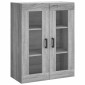 vidaXL Ντουλάπι Τοίχου Γκρι Sonoma 69,5 x 34 x 90 εκ.