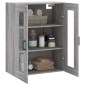 vidaXL Ντουλάπι Τοίχου Γκρι Sonoma 69,5 x 34 x 90 εκ.