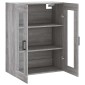 vidaXL Ντουλάπι Τοίχου Γκρι Sonoma 69,5 x 34 x 90 εκ.