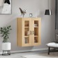 vidaXL Ντουλάπι Επιτοίχιο Sonoma Δρυς 69,5 x 34 x 90 εκ.