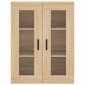 vidaXL Ντουλάπι Επιτοίχιο Sonoma Δρυς 69,5 x 34 x 90 εκ.