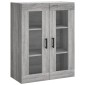 vidaXL Ντουλάπι Τοίχου Γκρι Sonoma 69,5 x 34 x 90 εκ.