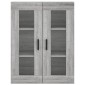 vidaXL Ντουλάπι Τοίχου Γκρι Sonoma 69,5 x 34 x 90 εκ.