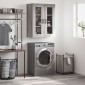 vidaXL Ντουλάπι Τοίχου Γκρι Sonoma 69,5 x 34 x 90 εκ.
