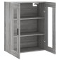 vidaXL Ντουλάπι Τοίχου Γκρι Sonoma 69,5 x 34 x 90 εκ.