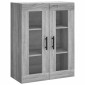 vidaXL Ντουλάπι Τοίχου Γκρι Sonoma 69,5 x 34 x 90 εκ.