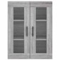 vidaXL Ντουλάπι Τοίχου Γκρι Sonoma 69,5 x 34 x 90 εκ.