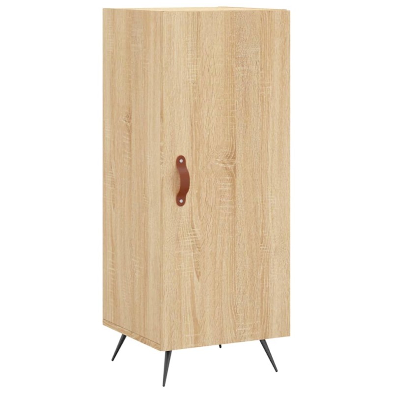 vidaXL Ντουλάπι Sonoma Δρυς 34,5x34x90 εκ. από Επεξεργασμένο Ξύλο