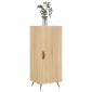 vidaXL Ντουλάπι Sonoma Δρυς 34,5x34x90 εκ. από Επεξεργασμένο Ξύλο