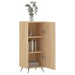 vidaXL Ντουλάπι Sonoma Δρυς 34,5x34x90 εκ. από Επεξεργασμένο Ξύλο