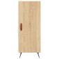 vidaXL Ντουλάπι Sonoma Δρυς 34,5x34x90 εκ. από Επεξεργασμένο Ξύλο