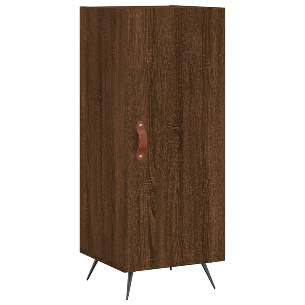 vidaXL Ντουλάπι Καφέ Δρυς 34,5 x 34 x 90 εκ. Επεξεργασμένο Ξύλο