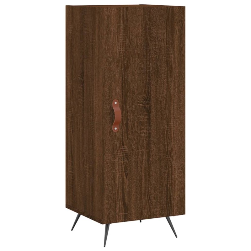 vidaXL Ντουλάπι Καφέ Δρυς 34,5 x 34 x 90 εκ. Επεξεργασμένο Ξύλο