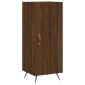 vidaXL Ντουλάπι Καφέ Δρυς 34,5 x 34 x 90 εκ. Επεξεργασμένο Ξύλο