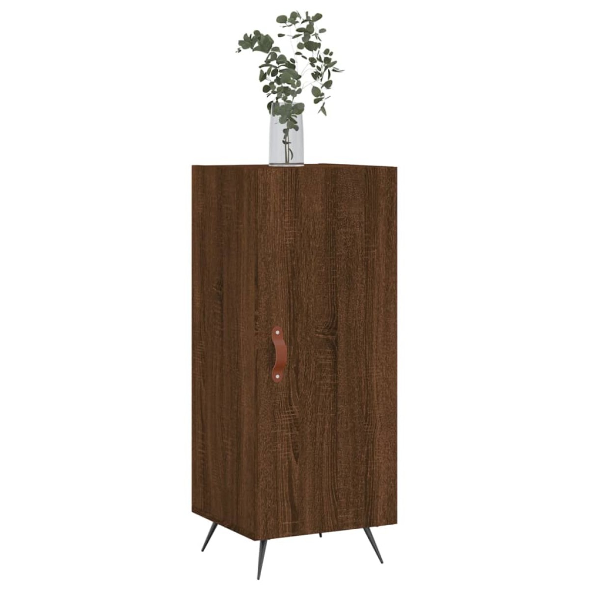 vidaXL Ντουλάπι Καφέ Δρυς 34,5 x 34 x 90 εκ. Επεξεργασμένο Ξύλο