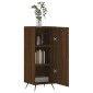 vidaXL Ντουλάπι Καφέ Δρυς 34,5 x 34 x 90 εκ. Επεξεργασμένο Ξύλο