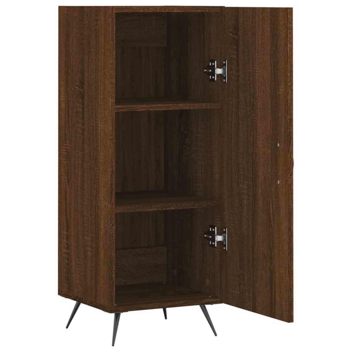 vidaXL Ντουλάπι Καφέ Δρυς 34,5 x 34 x 90 εκ. Επεξεργασμένο Ξύλο
