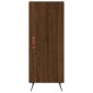 vidaXL Ντουλάπι Καφέ Δρυς 34,5 x 34 x 90 εκ. Επεξεργασμένο Ξύλο