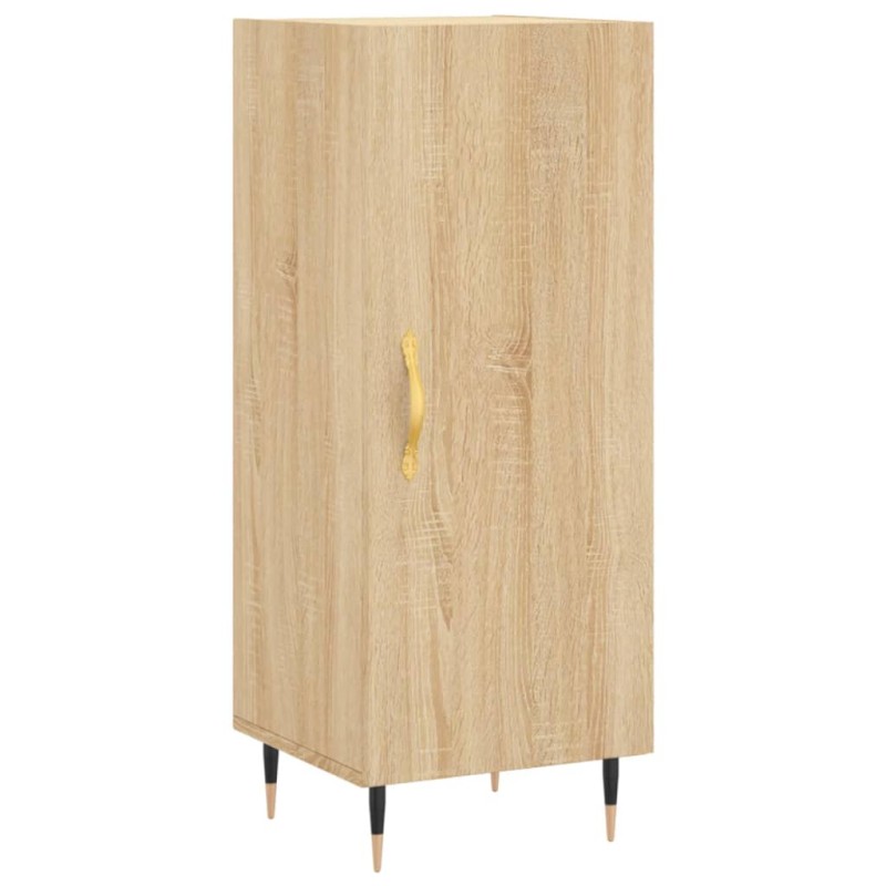 vidaXL Ντουλάπι Sonoma Δρυς 34,5x34x90 εκ. από Επεξεργασμένο Ξύλο