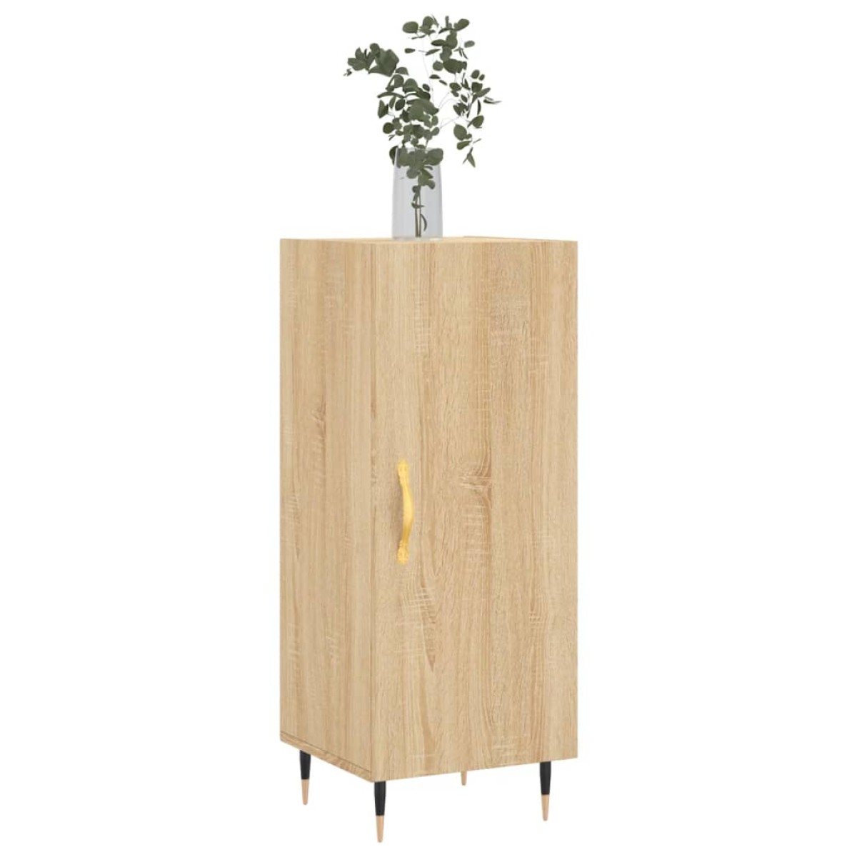 vidaXL Ντουλάπι Sonoma Δρυς 34,5x34x90 εκ. από Επεξεργασμένο Ξύλο