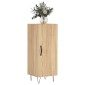vidaXL Ντουλάπι Sonoma Δρυς 34,5x34x90 εκ. από Επεξεργασμένο Ξύλο