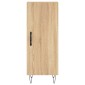 vidaXL Ντουλάπι Sonoma Δρυς 34,5x34x90 εκ. από Επεξεργασμένο Ξύλο