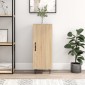 vidaXL Ντουλάπι Sonoma Δρυς 34,5x34x90 εκ. από Επεξεργασμένο Ξύλο