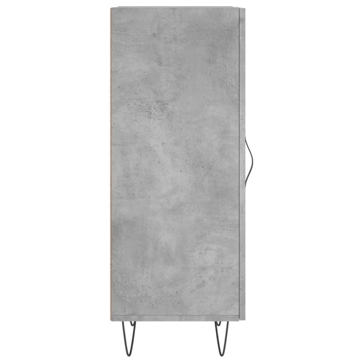 vidaXL Ντουλάπι Γκρι Σκυροδέματος 34,5x34x90 εκ. Επεξεργασμένο Ξύλο