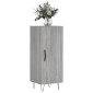 vidaXL Ντουλάπι Γκρι Sonoma 34,5x34x90 εκ. από Επεξεργασμένο Ξύλο