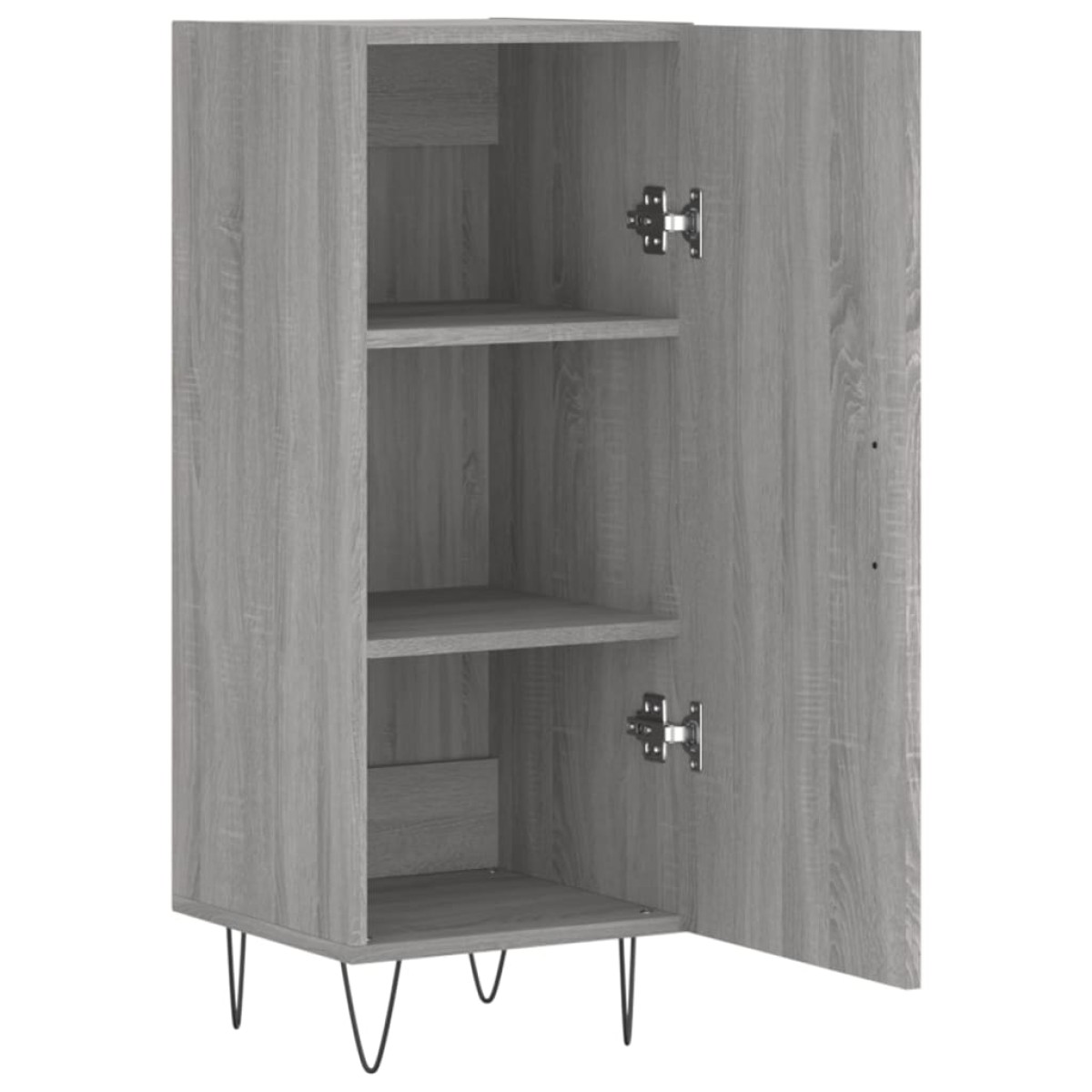 vidaXL Ντουλάπι Γκρι Sonoma 34,5x34x90 εκ. από Επεξεργασμένο Ξύλο