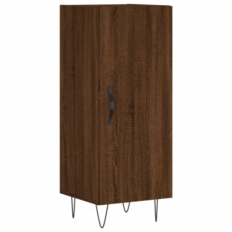 vidaXL Ντουλάπι Καφέ Δρυς 34,5 x 34 x 90 εκ. Επεξεργασμένο Ξύλο