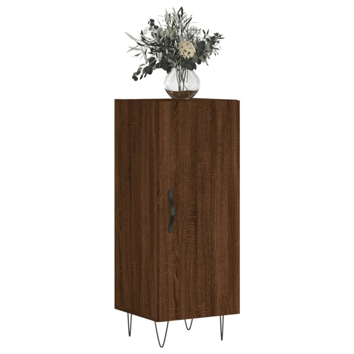 vidaXL Ντουλάπι Καφέ Δρυς 34,5 x 34 x 90 εκ. Επεξεργασμένο Ξύλο