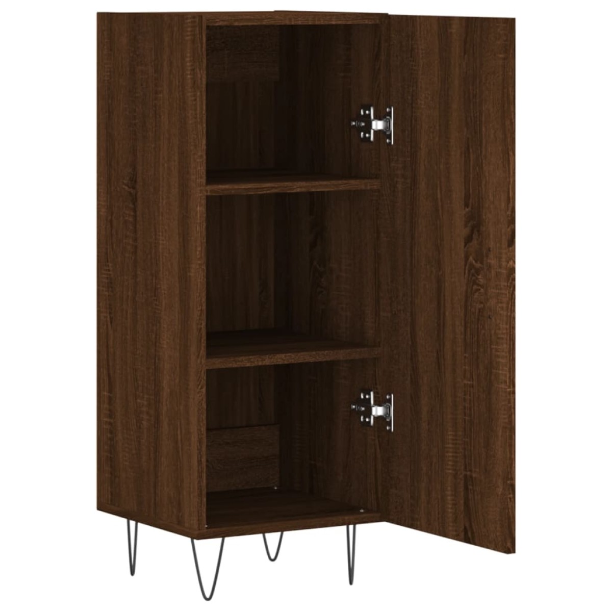 vidaXL Ντουλάπι Καφέ Δρυς 34,5 x 34 x 90 εκ. Επεξεργασμένο Ξύλο