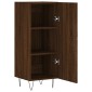vidaXL Ντουλάπι Καφέ Δρυς 34,5 x 34 x 90 εκ. Επεξεργασμένο Ξύλο
