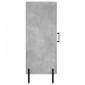 vidaXL Ντουλάπι Γκρι Σκυροδέματος 34,5x34x90 εκ. Επεξεργασμένο Ξύλο